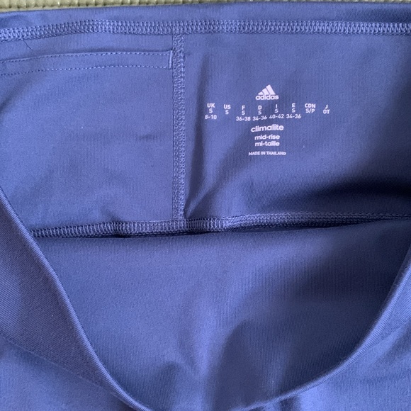 Adidas Climalite Mid Rise workout Legging - Picture 5 of 10